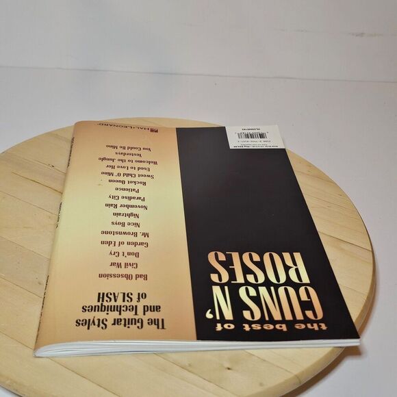 The Best of Guns N' Roses Sheet Music Signature Licks Spiral Guitar Book With CD - Picture 7 of 10